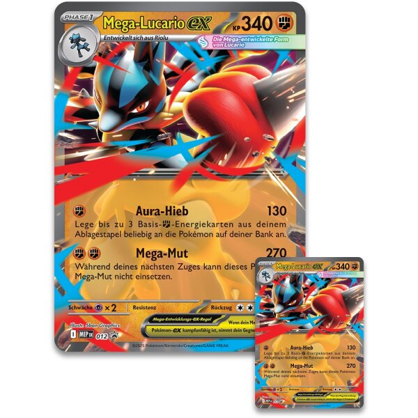 Mega Lucario ex Figure Collection
