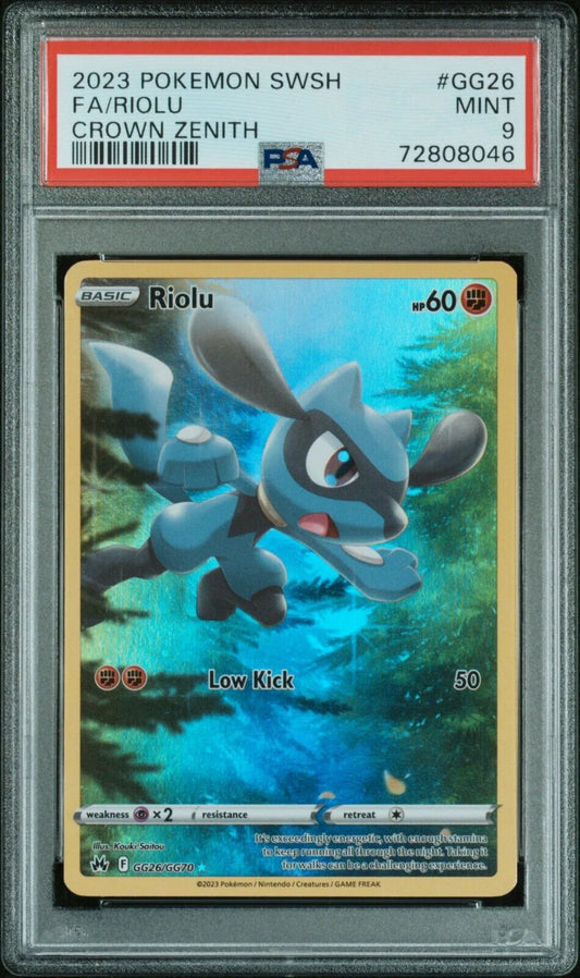 Riolu  PSA 9 MINT