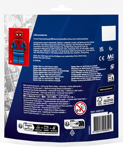 LEGO® Marvel Super Heroes™ 30725 - Spider-Man Stoppt Anti-Venoms Coup - Recruitment Bags Polybeutel