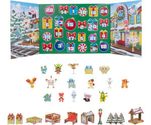 Pokémon Adventskalender, offizieller Pokémon Kalender mit 24 Überraschungen
