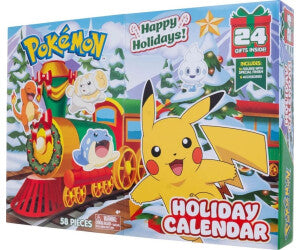 Pokémon Adventskalender, offizieller Pokémon Kalender mit 24 Überraschungen