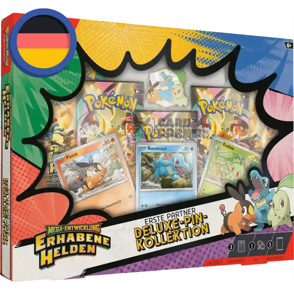 Pokemon Erhabene Helden Deluxe Pin Kollektion