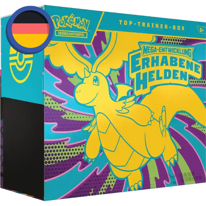 Pokemon Erhabene Helden Top Trainer Box Deutsch
