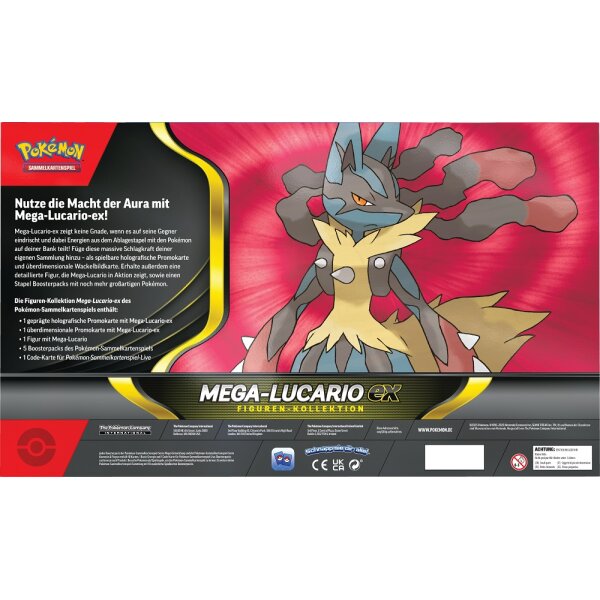 Mega Lucario ex Figure Collection